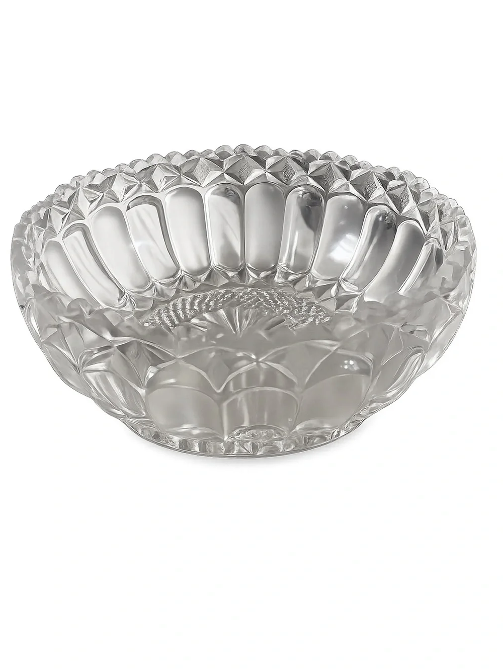 Vintage Lead Glass Bowl